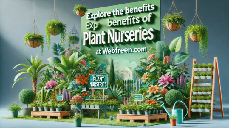 the benefits of plant nurseries webfreen.com